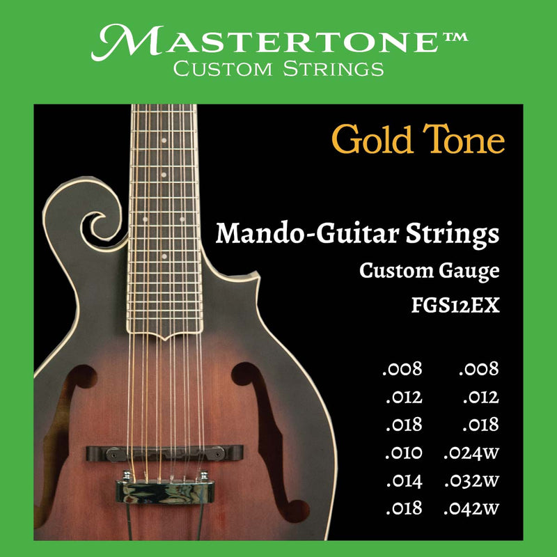 Gold Tone FGS12EX Mando-Guitar Strings - 12 String