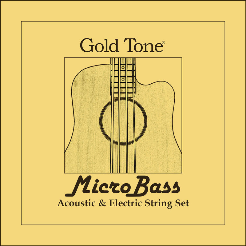 Gold Tone MBS Aquila MicroBass Rubber/Polymer Strings