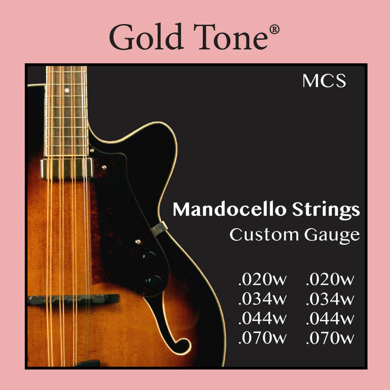 Gold Tone MCS Phosphor Bronze Mandocello Strings