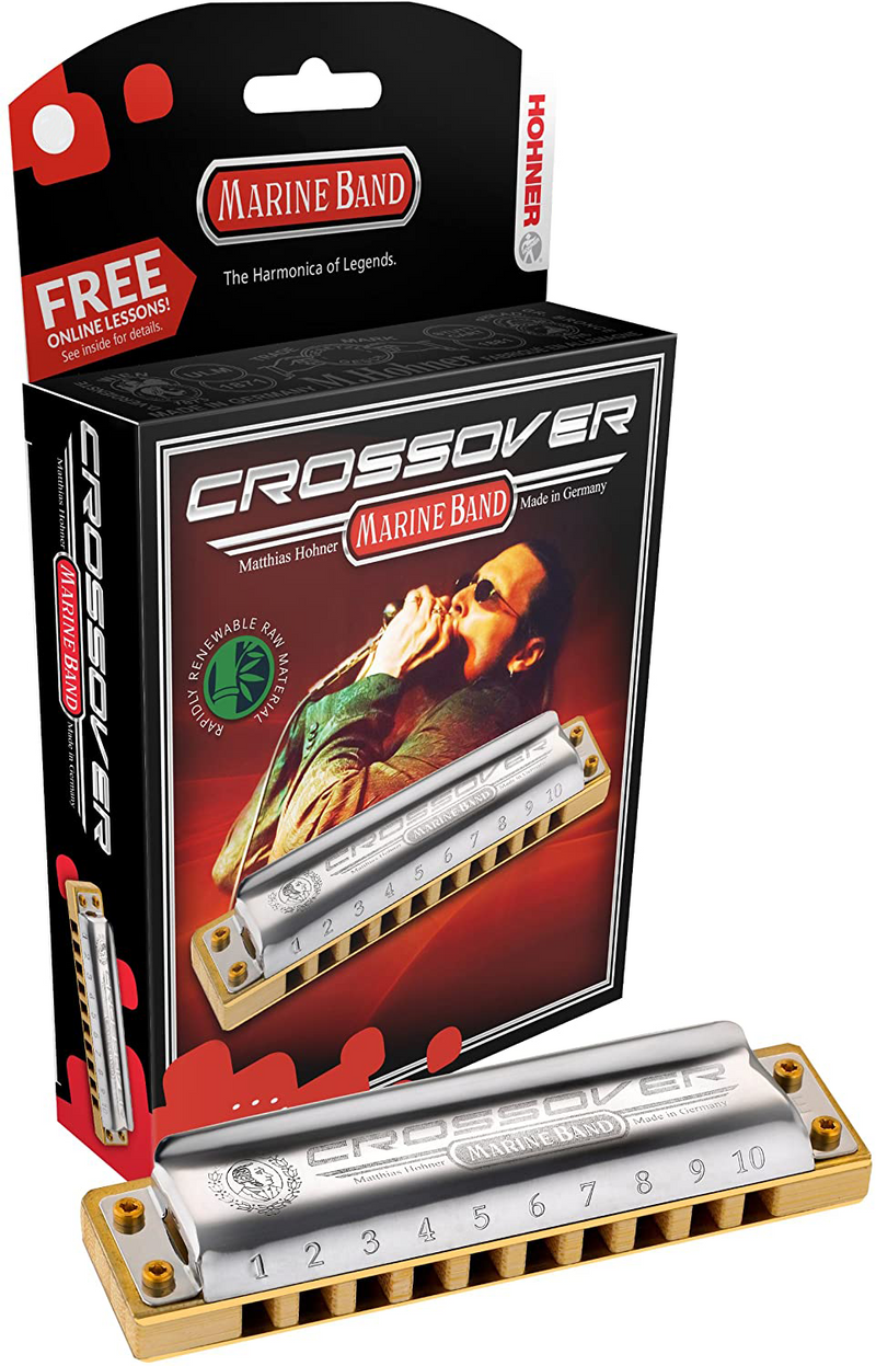 Hohner M2009BXC Marine Band Crossover Diatonic Harmonica- Key of C