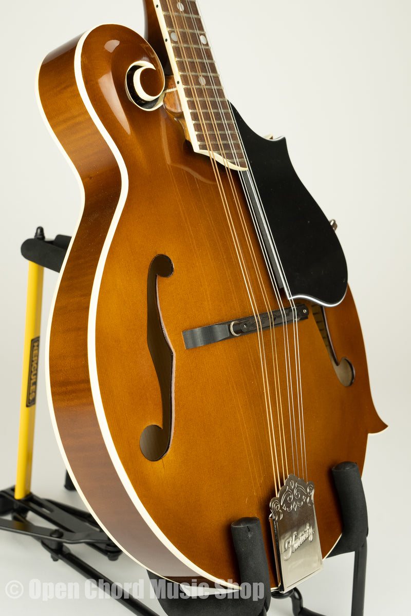 Kentucky KM-756 Deluxe F-Model Mandolin - Transparent Brown