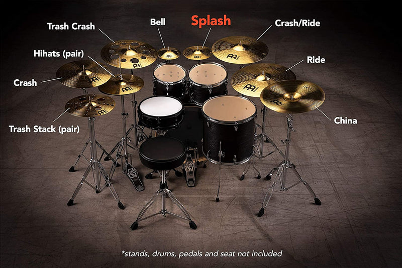 Meinl Cymbals HCS10S Splash Cymbal - 10"