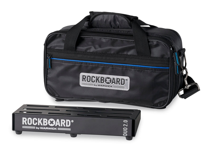 RockBoard DUO 2.0 Pedalboard with Gig Bag