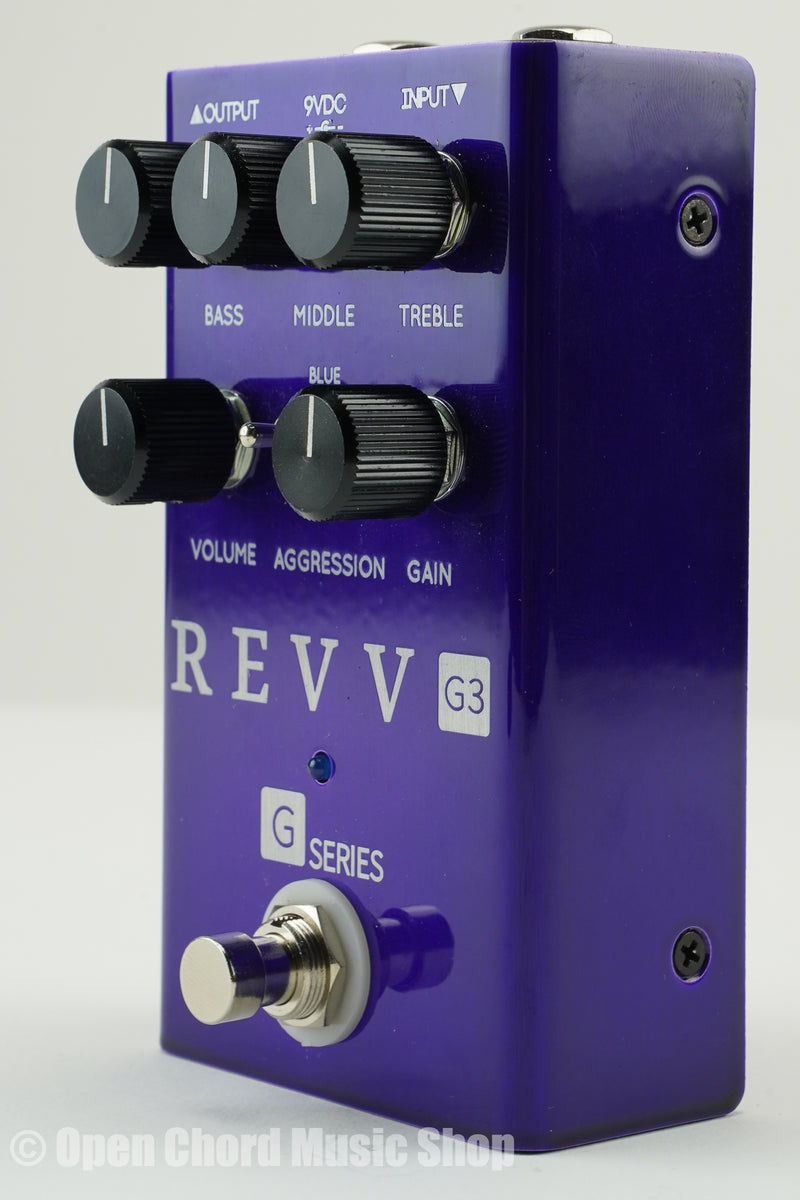 REVV G3 Distortion Guitar Pedal | Open Chord Music Shop