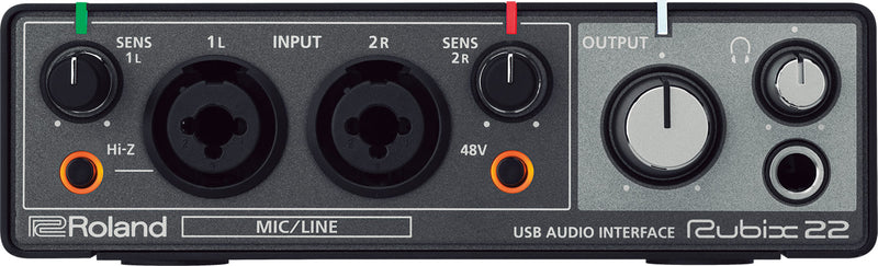 Roland Rubix 22 USB Audio Interface 2 in/2 out