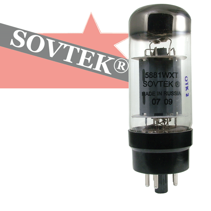 Sovtek T-5881WXT-SV-MP 5881 Power Amp Vacuum Tube Matched Pair