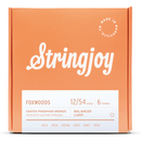 Stringjoy Foxwoods | Light Gauge (12-54) Coated Phosphor Bronze Acoustic Guitar Strings