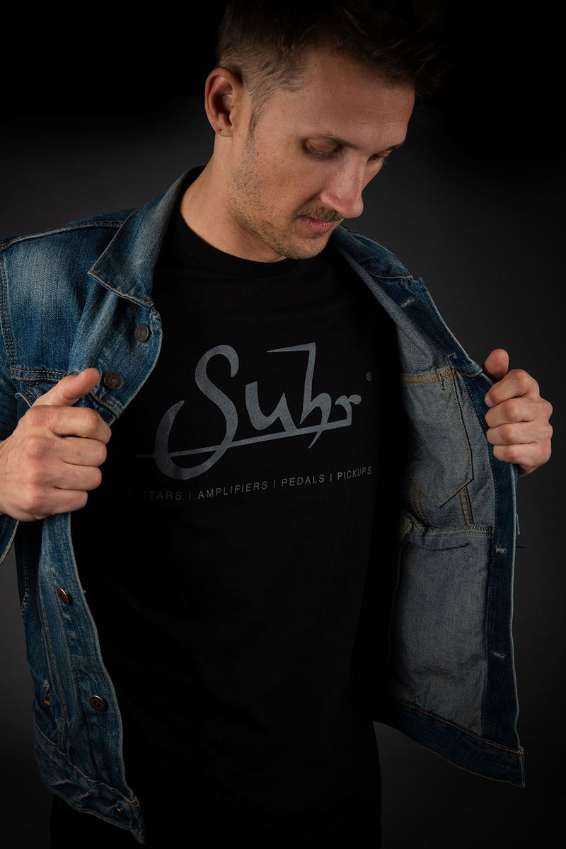 Suhr Logo Black Unisex T-Shirt