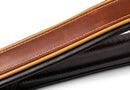 Taylor 4107-25 Century 2.5" Leather Guitar Strap Brown/Butterscotch/Black