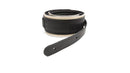 Taylor 4127-25 2.5" American Dream Leather Strap - Black/White