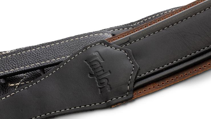 Taylor 4128-25 2.5" American Dream Leather Strap - Brown/Black