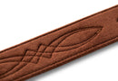 Taylor 4201-20 2" Vegan Leather Guitar Strap - Medium Brown