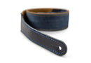 Taylor 4301-20 Blue Denim 2" Guitar Strap - Gold Logo