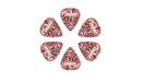Taylor 70710 Premium 351 Thermex Ultra Guitar Picks Ruby Swirl 1.00mm 6-Pack