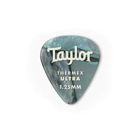 Taylor 80739 Premium Thermex 351 Guitar Picks - Abalone 1.25mm 6-Pack