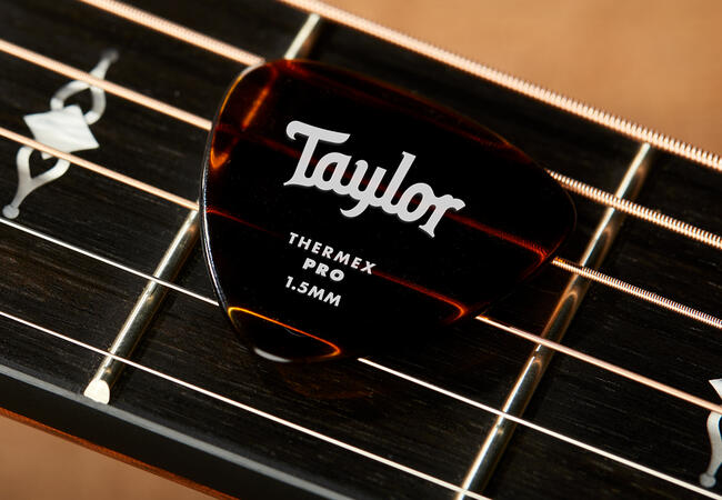 Taylor 80758 Premium 346 Thermex Pro Guitar Picks Tortoise Shell - 1.50mm 6-Pack