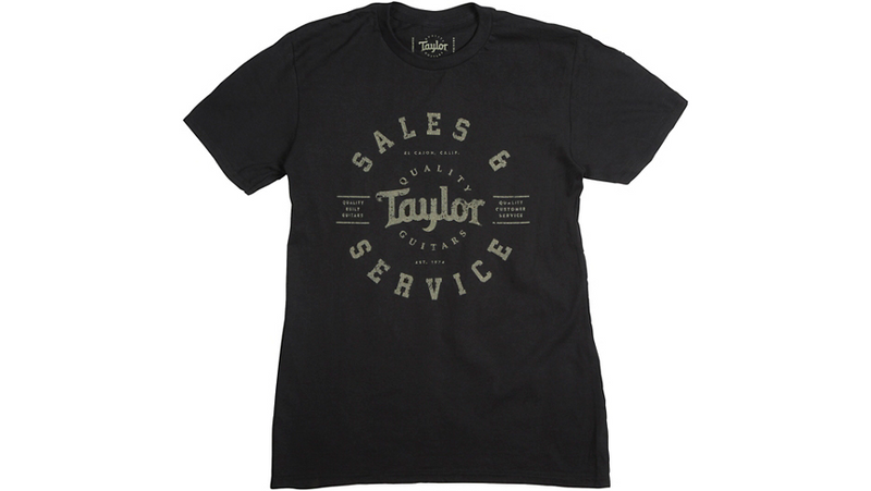 Taylor Guitars Men's Shop T-Shirt - Black