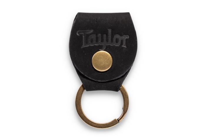 Taylor TKR-06 Key Ring w/ Pick Holder Black Nubuck