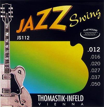 Thomastik-Infeld JS112 Jazz Swing Series Flat Wound Electric 12-50