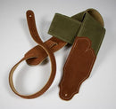 Franklin FSS2-OL-RU 2.5' Olive Sedona suede strap/Rust end tabs/Natural stitching