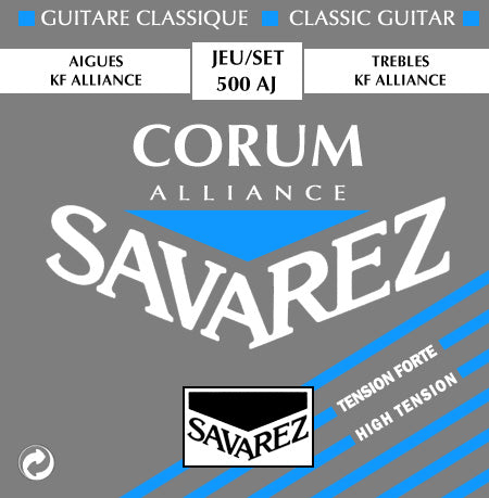 Savarez 500AJ HT Alliance Trebles Corum Basses