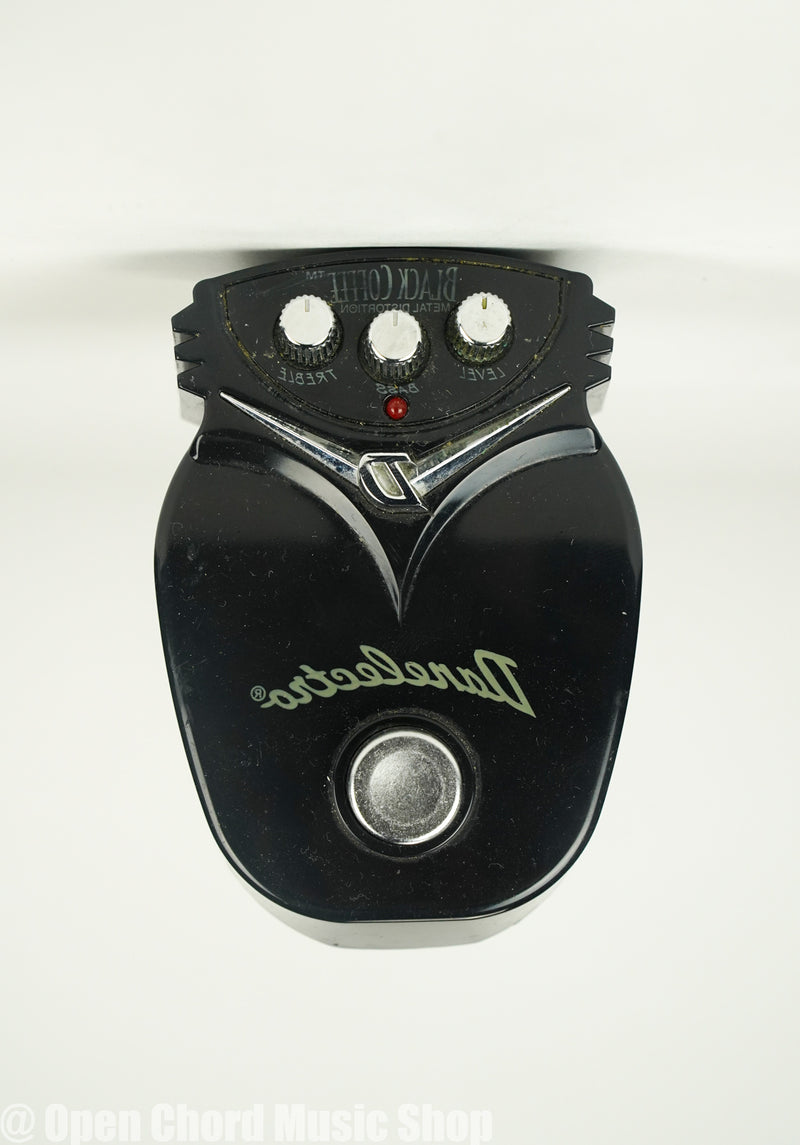 Used Danelectro Black Coffee Metal Distortion Guitar Pedal