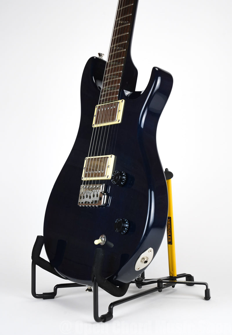 Paul Reed Smith SE Santana Signature 2001 MIK HH Electric Guitar - Royal Blue