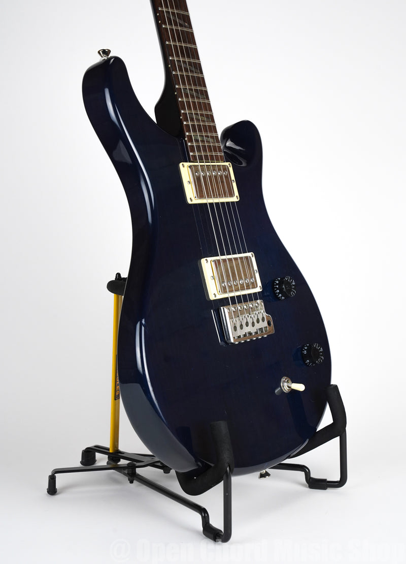 Paul Reed Smith SE Santana Signature 2001 MIK HH Electric Guitar - Royal Blue