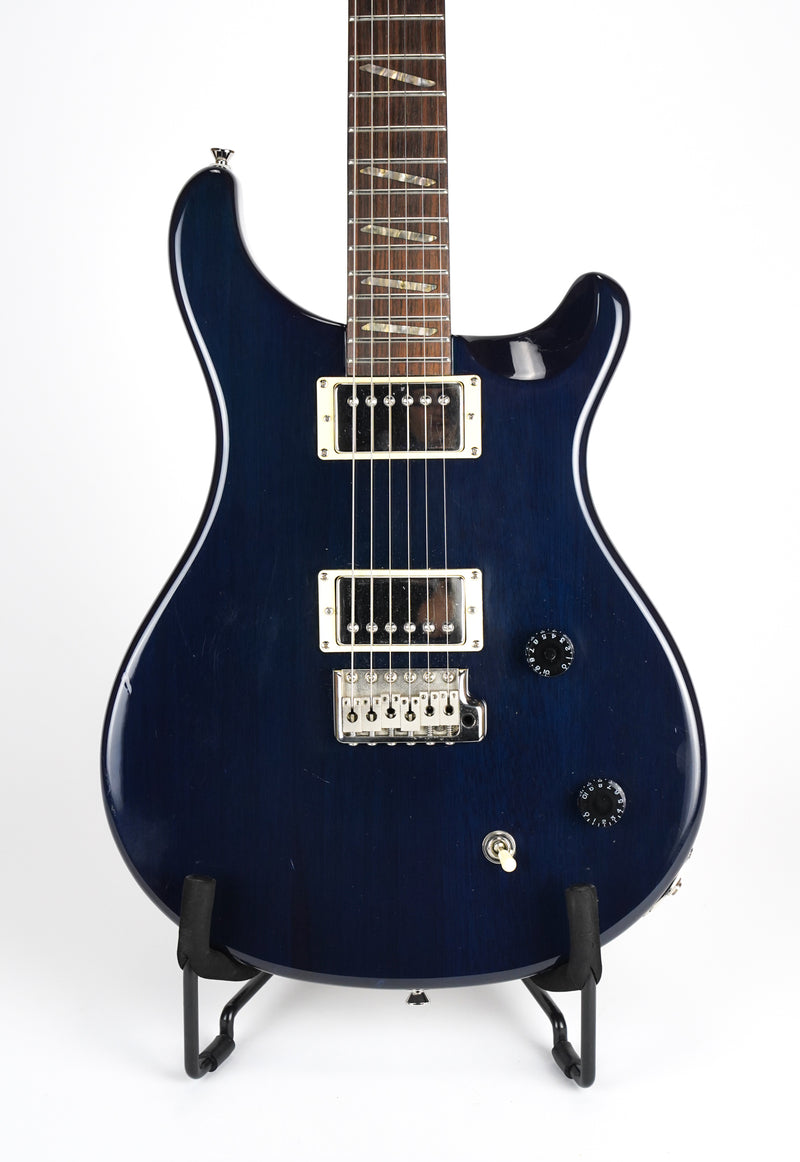 Paul Reed Smith SE Santana Signature 2001 MIK HH Electric Guitar - Royal Blue