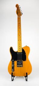 Vintage LV52BS V52 Re-Issued Electric Guitar Left Hand Butterscotch (120050807)